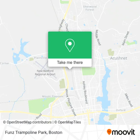Funz Trampoline Park map
