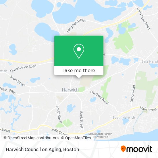 Harwich Council on Aging map