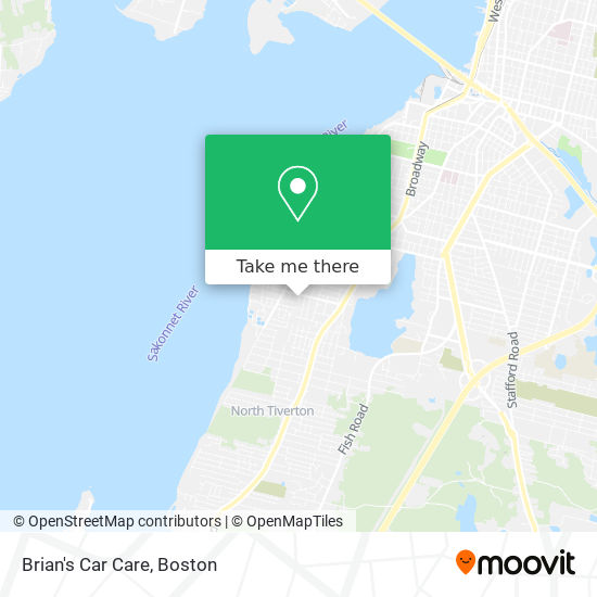 Brian's Car Care map