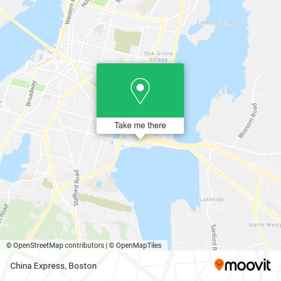 Mapa de China Express
