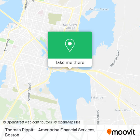 Mapa de Thomas Pippitt - Ameriprise Financial Services