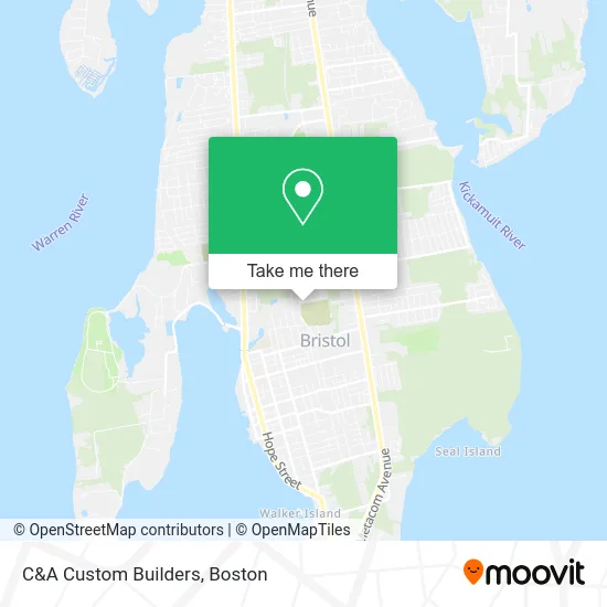 C&A Custom Builders map