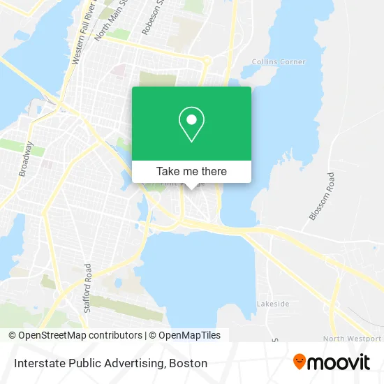 Interstate Public Advertising map