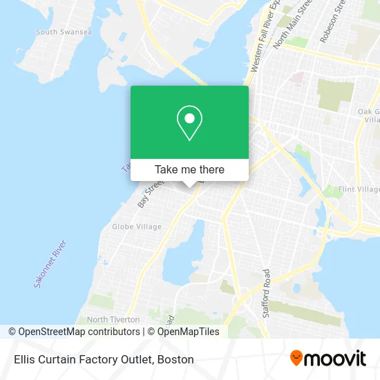 Ellis Curtain Factory Outlet map