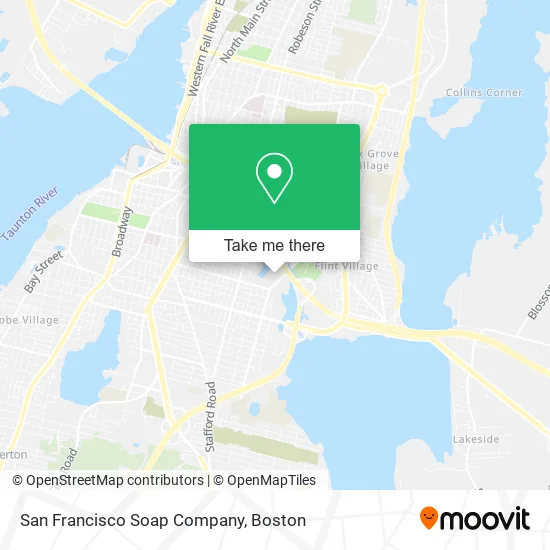 San Francisco Soap Company map