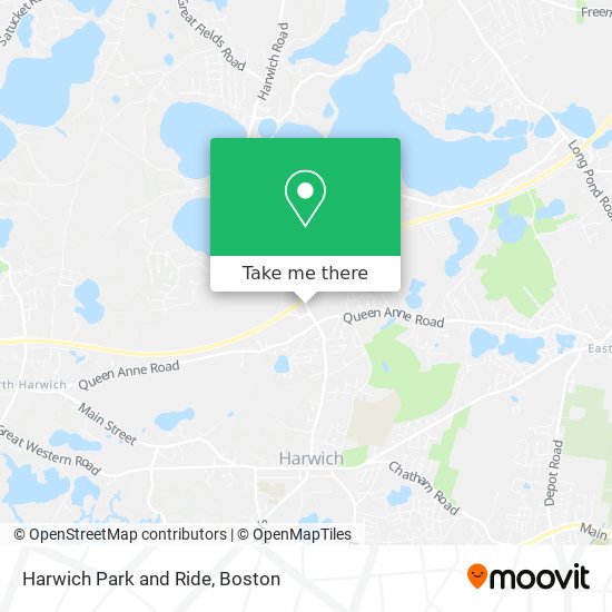 Mapa de Harwich Park and Ride