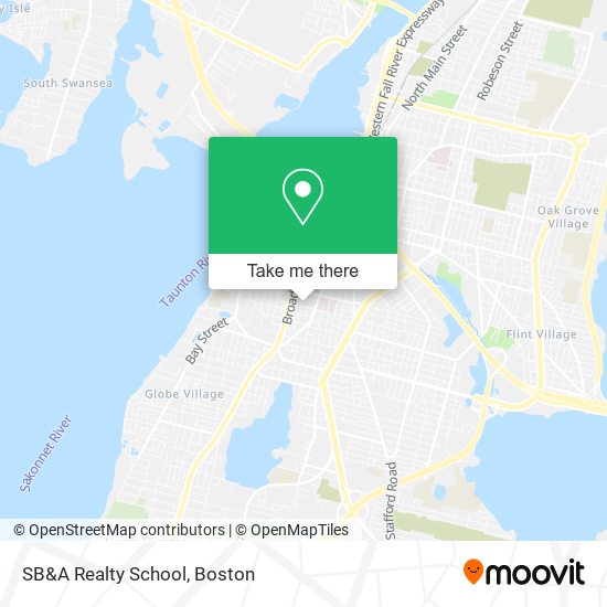 Mapa de SB&A Realty School