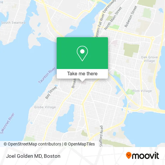 Joel Golden MD map