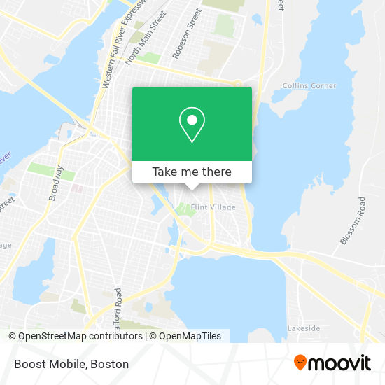 Mapa de Boost Mobile