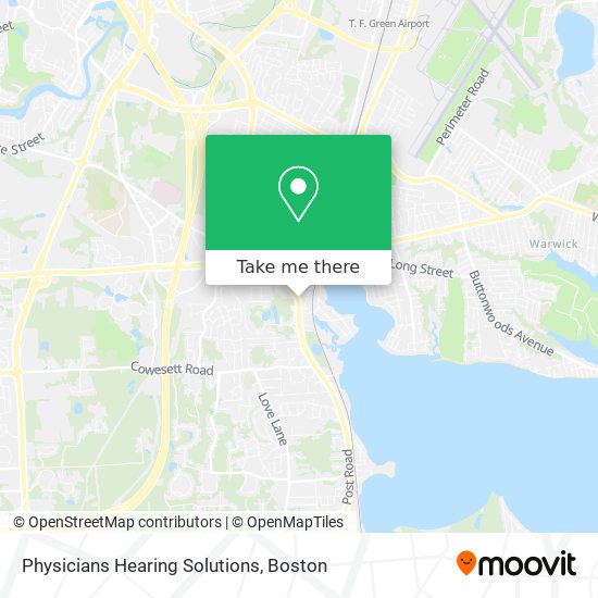 Mapa de Physicians Hearing Solutions