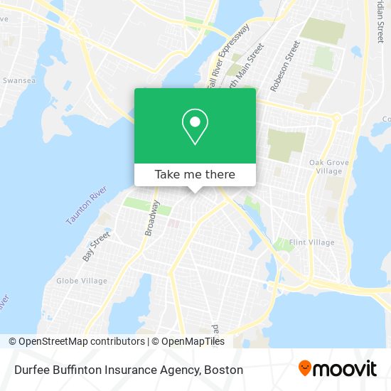 Mapa de Durfee Buffinton Insurance Agency