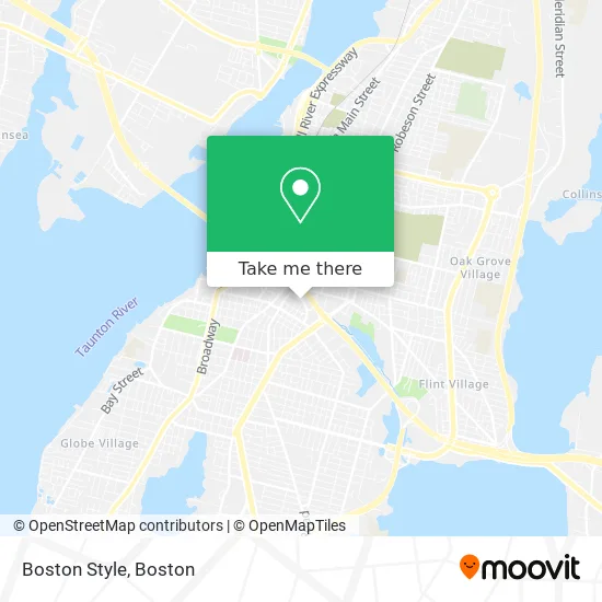 Boston Style map
