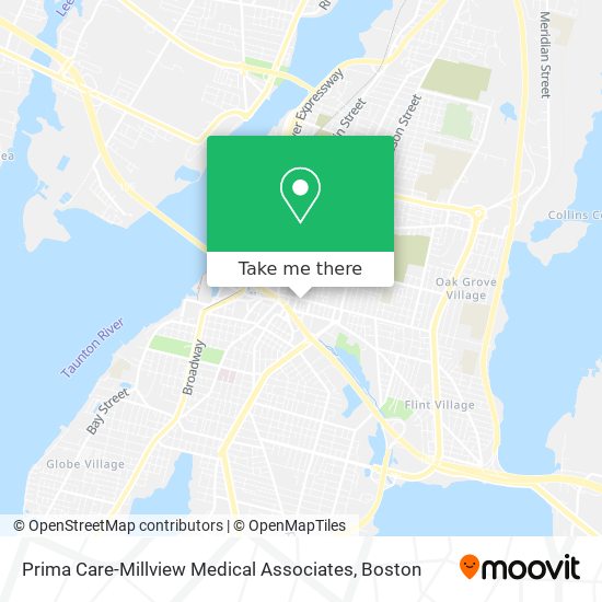 Prima Care-Millview Medical Associates map