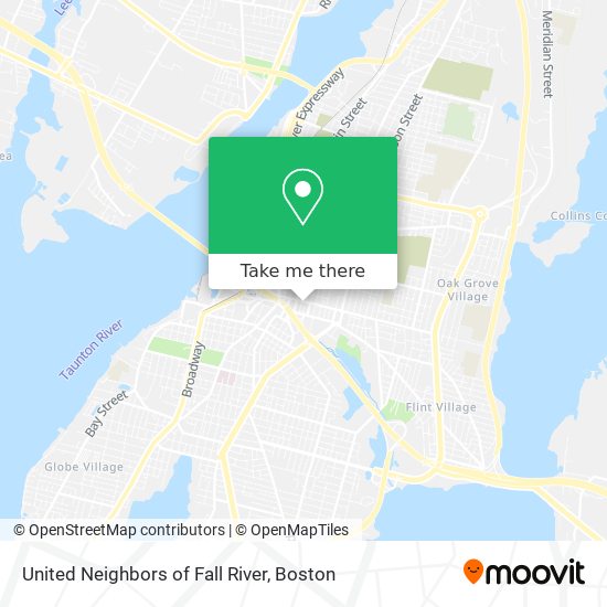 Mapa de United Neighbors of Fall River