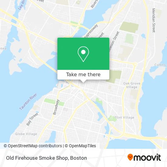 Old Firehouse Smoke Shop map