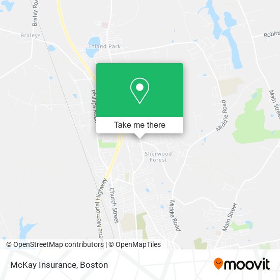 Mapa de McKay Insurance