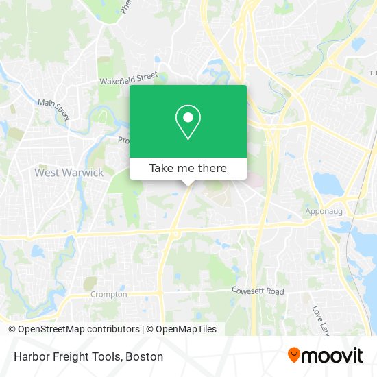 Mapa de Harbor Freight Tools