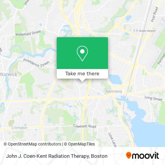 Mapa de John J. Coen-Kent Radiation Therapy