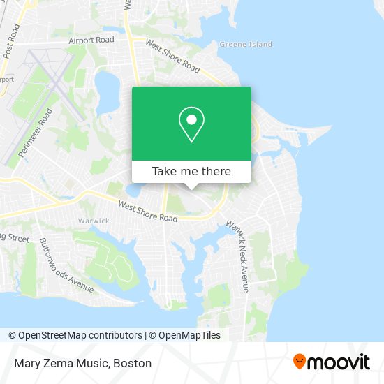 Mapa de Mary Zema Music