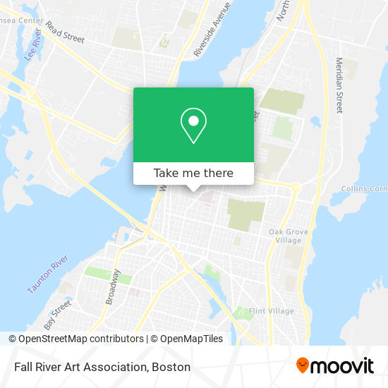 Mapa de Fall River Art Association