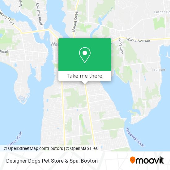 Designer Dogs Pet Store & Spa map