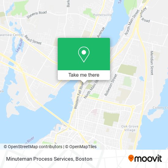 Mapa de Minuteman Process Services