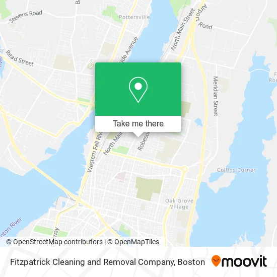 Fitzpatrick Cleaning and Removal Company map