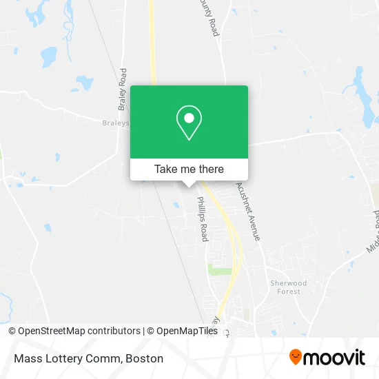 Mass Lottery Comm map