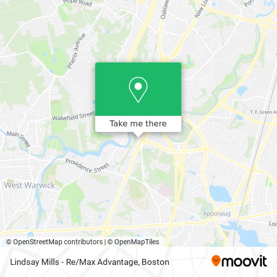 Mapa de Lindsay Mills - Re / Max Advantage