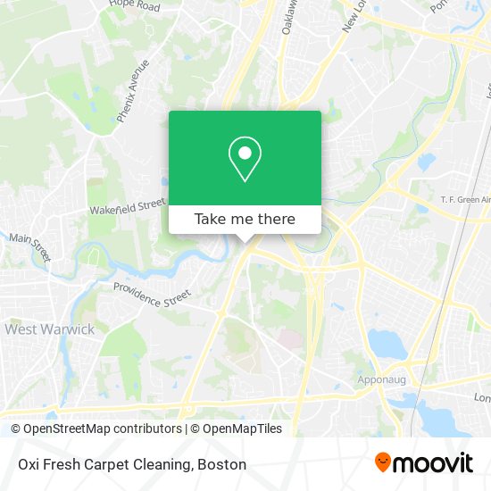 Oxi Fresh Carpet Cleaning map