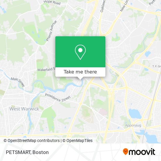 PETSMART map