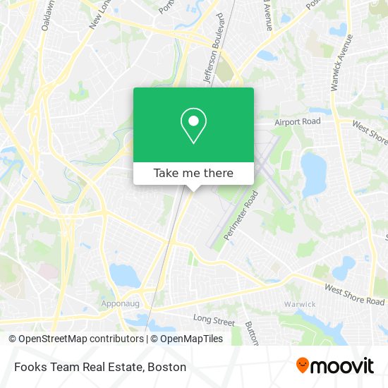 Fooks Team Real Estate map