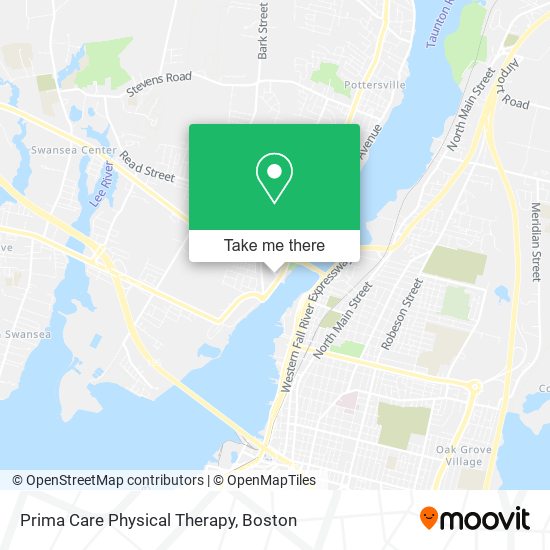 Prima Care Physical Therapy map