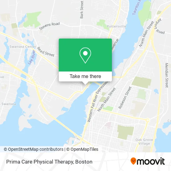 Prima Care Physical Therapy map