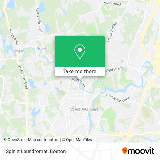 Spin It Laundromat map