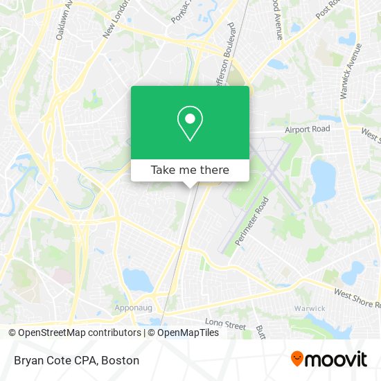 Mapa de Bryan Cote CPA