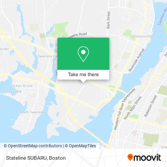 Stateline SUBARU map