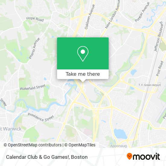 Calendar Club & Go Games! map