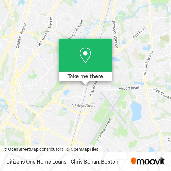 Citizens One Home Loans - Chris Bohan map