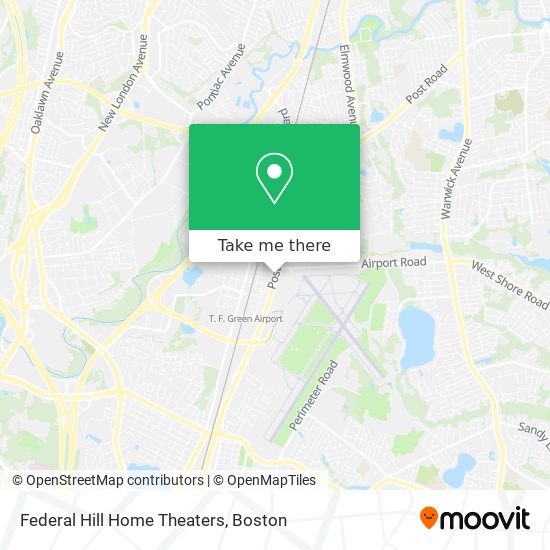 Mapa de Federal Hill Home Theaters