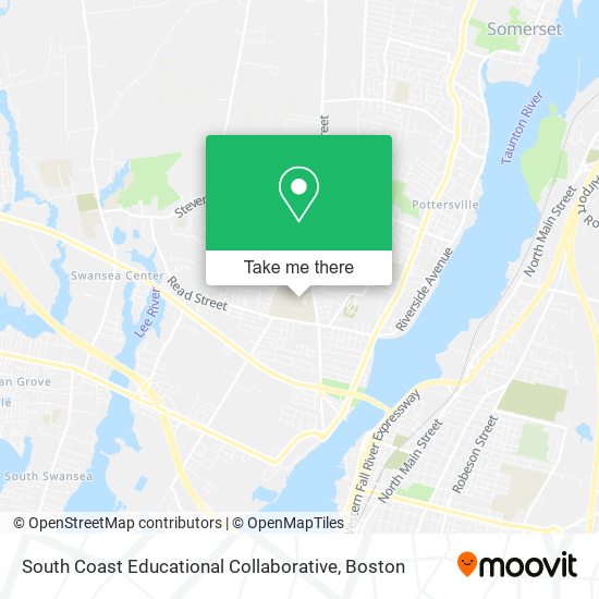 Mapa de South Coast Educational Collaborative