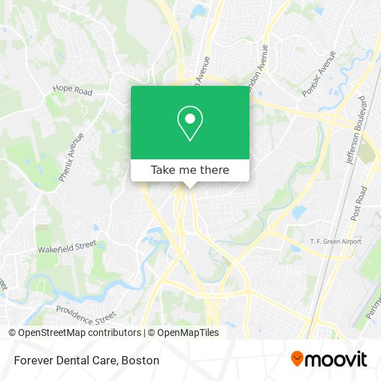 Mapa de Forever Dental Care