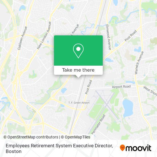 Employees Retirement System Executive Director map