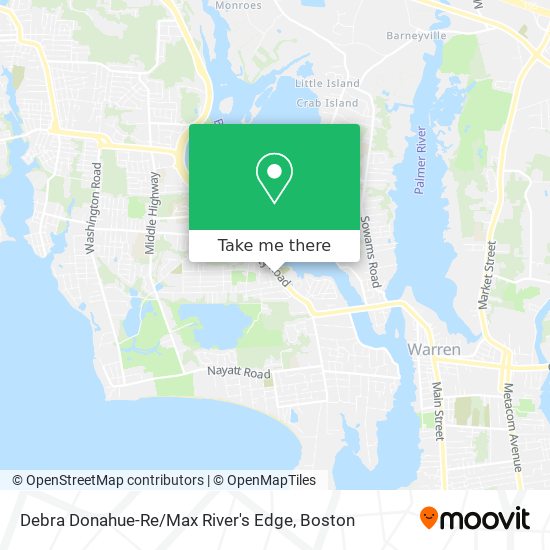 Debra Donahue-Re / Max River's Edge map
