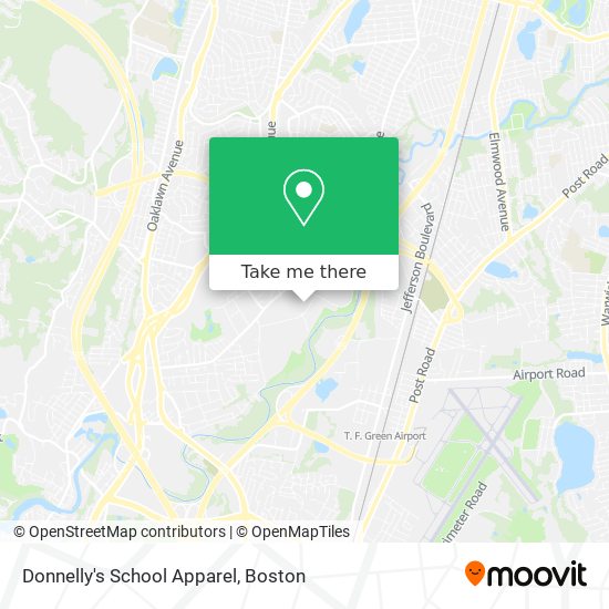 Mapa de Donnelly's School Apparel