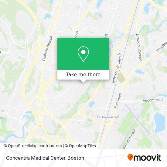 Concentra Medical Center map