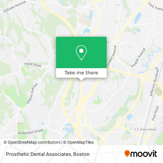 Prosthetic Dental Associates map