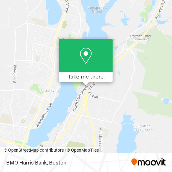 BMO Harris Bank map