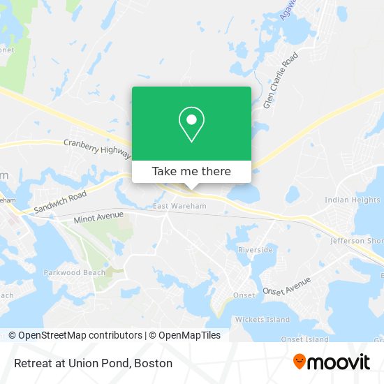 Retreat at Union Pond map