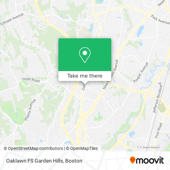 Oaklawn FS Garden Hills map